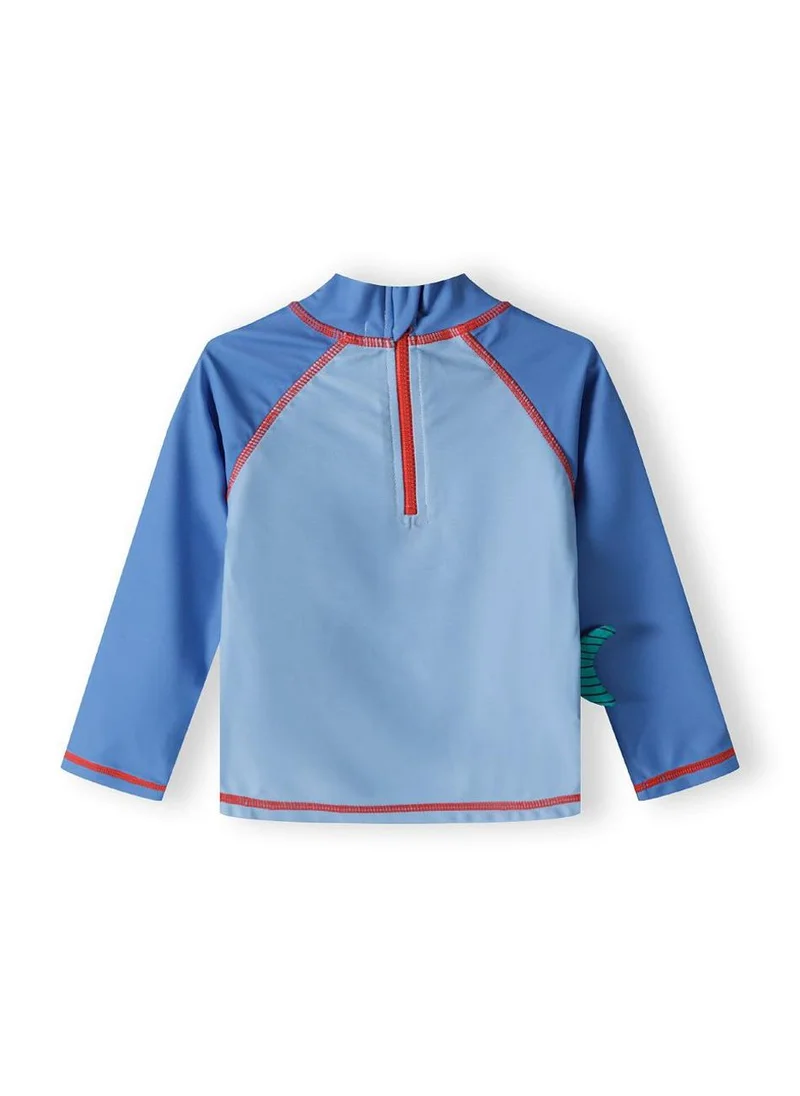 MINOTI 2-Piece Kids' Swim Set with Long Sleeve Top and Swim Shorts