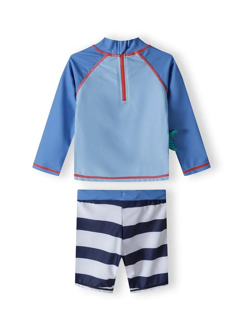MINOTI Baby 2 Piece Long Sleeve Rash Top And Short Set