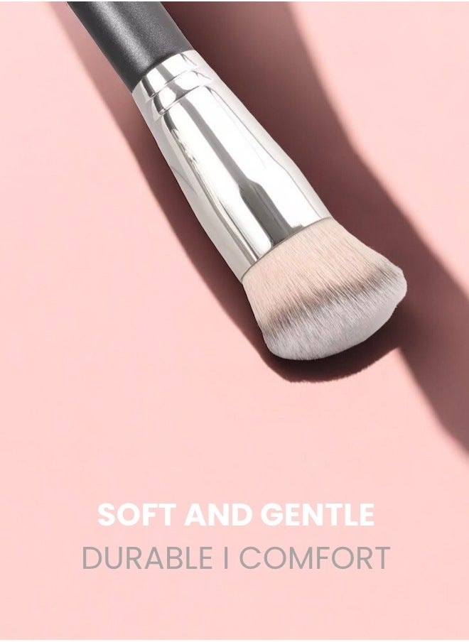 Glowudz - Glowudz wooden handle single makeup brush - Image 1