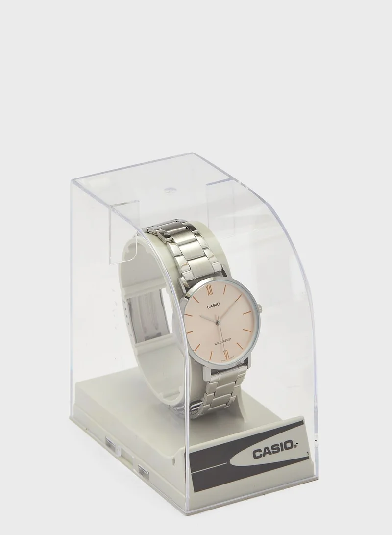 CASIO Ltp-Vt01D-4Budf Analog Watch