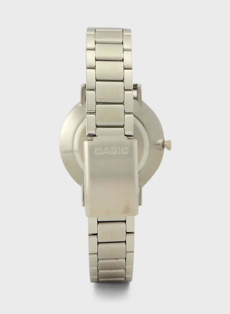 CASIO Ltp-Vt01D-4Budf Analog Watch