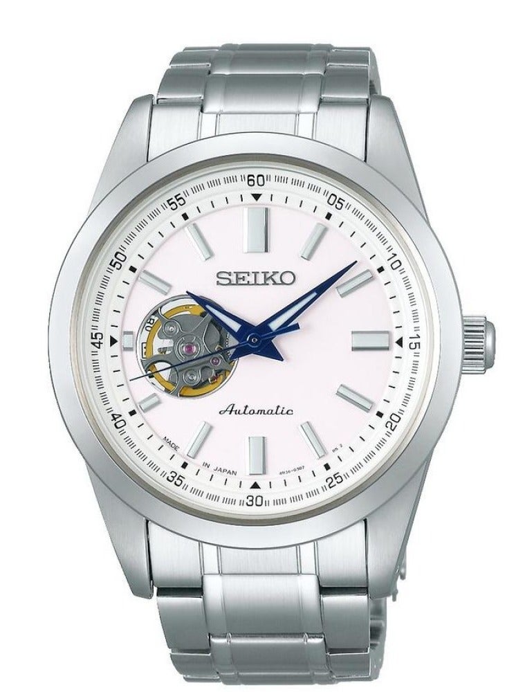 سيكو Seiko Selection SCVE049 Men's Mechanical Open Heart - Image 1