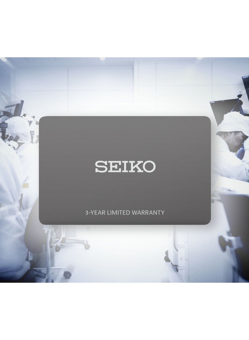 سيكو Seiko Selection SCVE049 Men's Mechanical Open Heart - Image 2