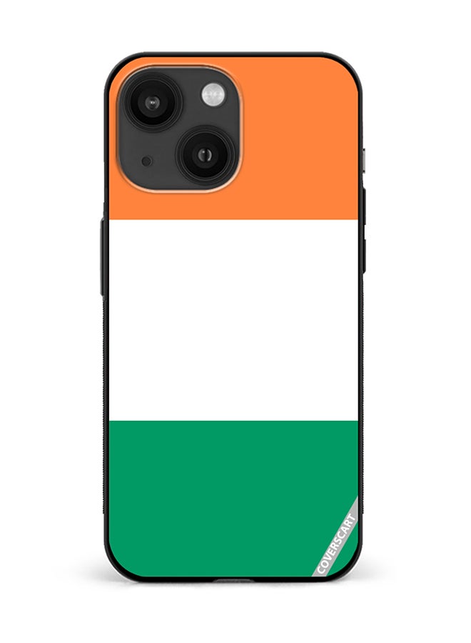 COVERSCART Protective Case Cover For Apple iPhone 15 Ireland Flag Design Multicolour