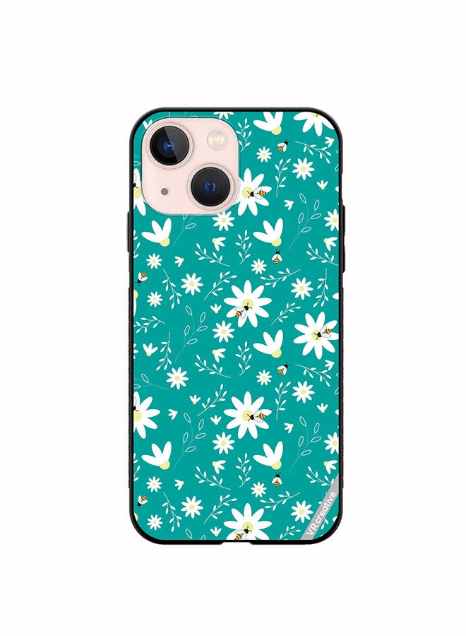 VR CREATIVE Protective Case Cover For Apple iPhone 14 Flower Design Multicolour - Image 1