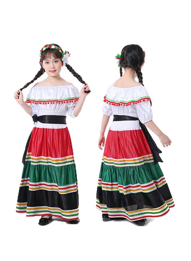Halloween Mexican-style Girl's Dress - Image 1