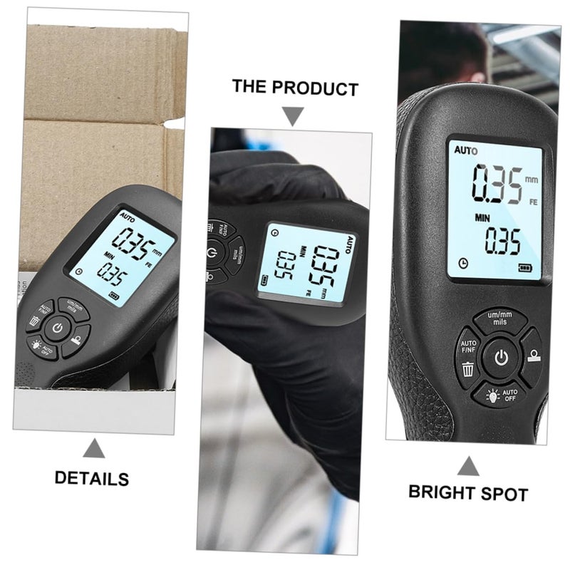 Digital Paint Thickness Gauge 1pc Portable Car Coating Tester Professional Automotive Measurement - Image 5