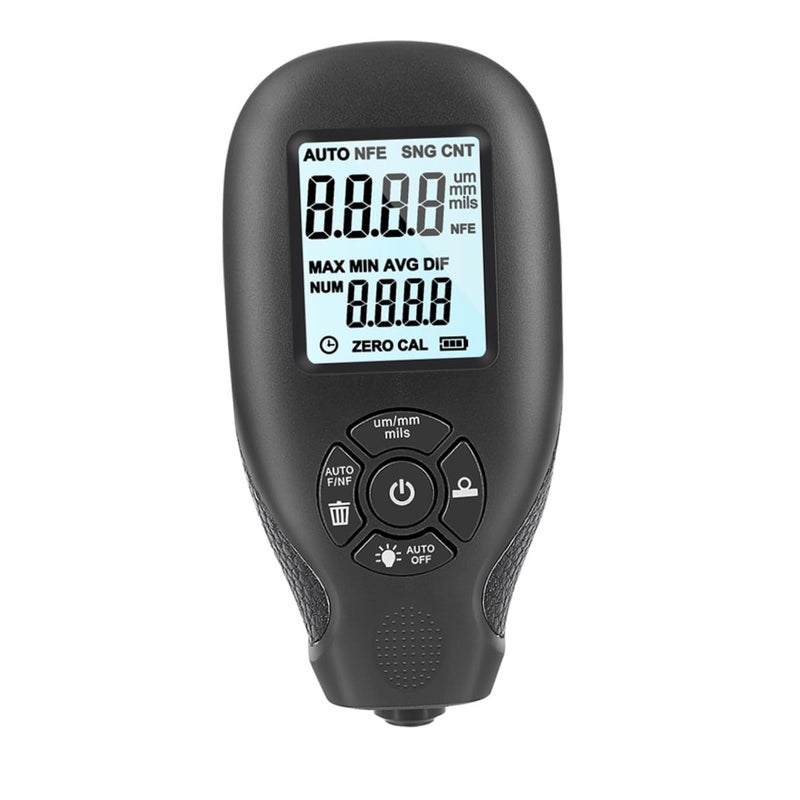 Digital Paint Thickness Gauge 1pc Portable Car Coating Tester Professional Automotive Measurement - Image 2