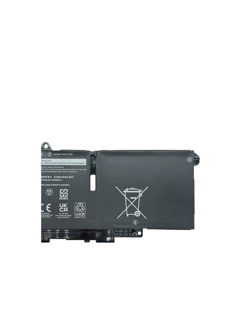 Terabyte 66DWX FH97R 0HYH8 0CTJJ6 P126F P126F001 P175G P175G001 Laptop Battery Compatible for Dell Latitude 7340 7350 7440 7450 7640 7650 Series - Image 3