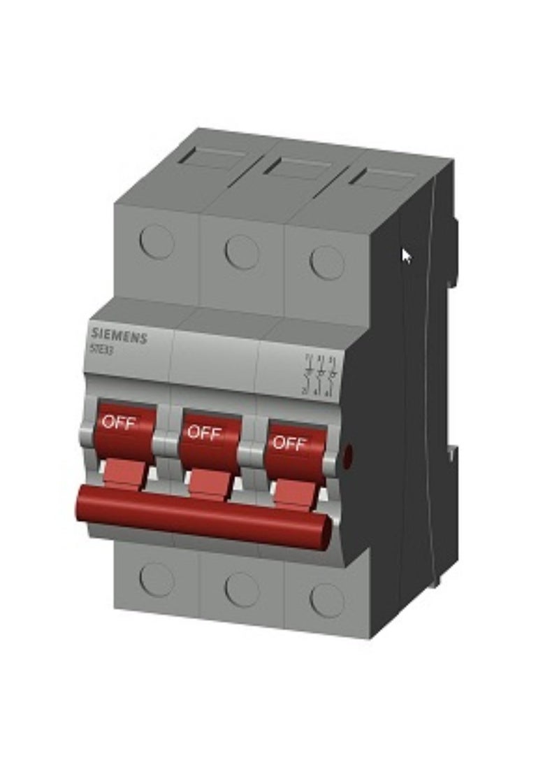 Siemens 5TE3 Switch Disconnector – High-Performance Isolator - 3 pole 40A - IEC 60947-3 Compliant - (5TE3340-0RC) - Image 1