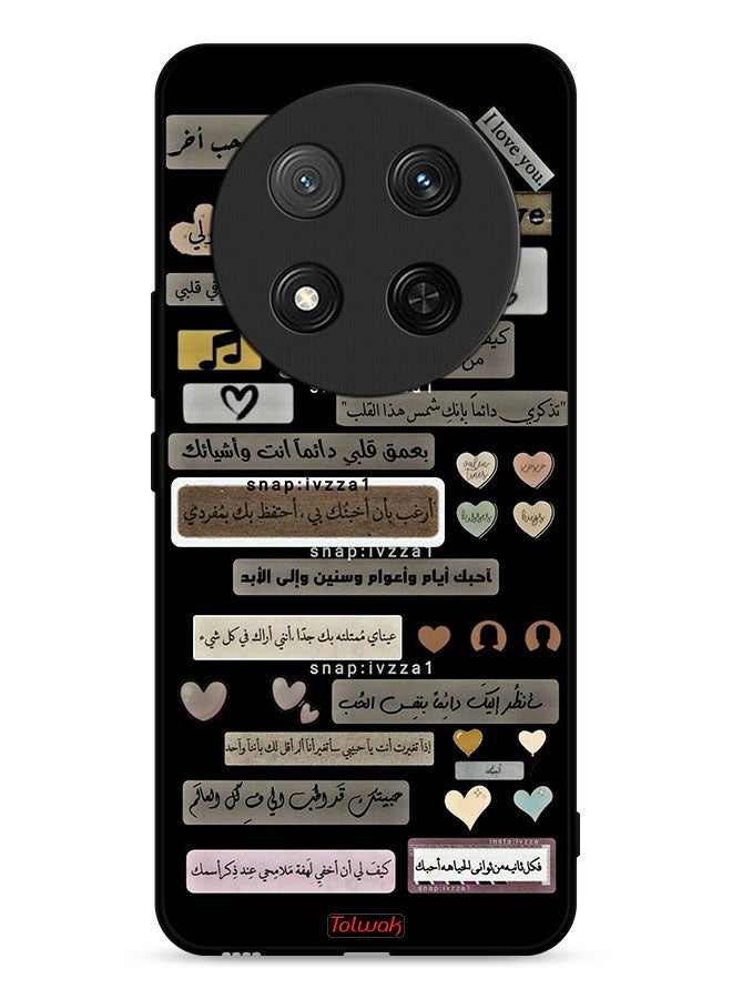 Tolwak Honor X9c 5G Protective Case Cover Arabic Quotes  - Image 1