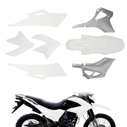 BAOUFF Plastics Kit for Hawk 250,Fairing Body Work Fender Sets with Fuel Tank Guard for Hawk250 - Image 1