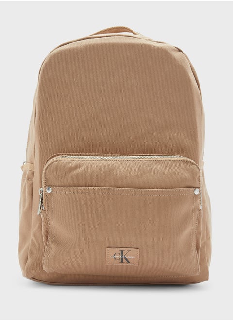 Logo Round Backpack