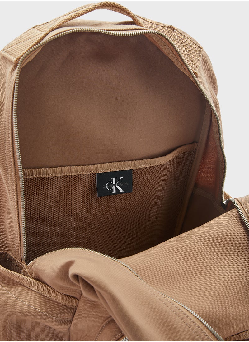 Calvin Klein Jeans - Logo Round Backpack - Image 1
