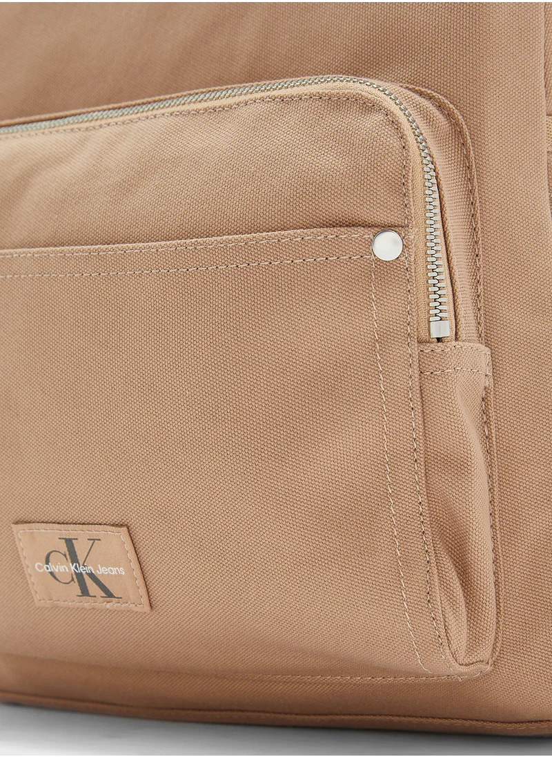 كالفن كلاين جينز Logo Round Backpack