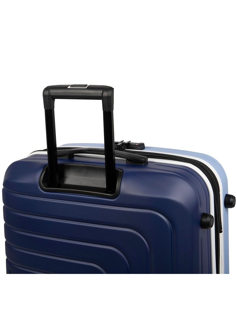 it Luggage it luggage Convolved, Unisex ABS Material Hard Case Luggage, 8x360 degree Spinner Wheels Trolley, Expander Trolley Bag, TSA Type lock, 16-2880-08 - Large suitcase, Color Blue Sky  - Image 5