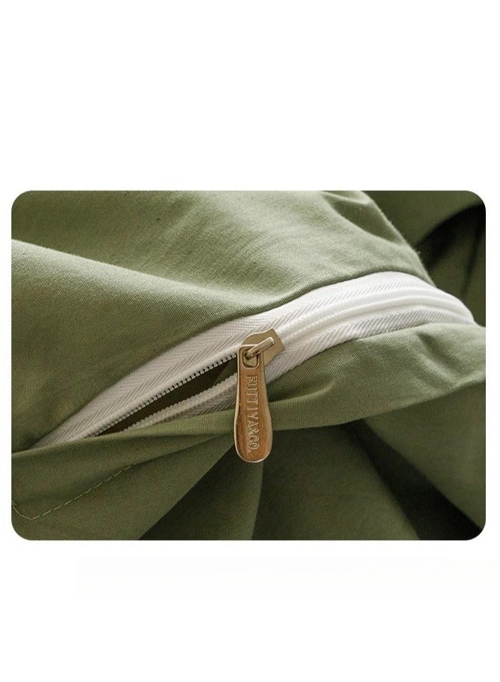 طقم ملاءات سرير - أوروبي فاخر 60 خيط قطن نقي مزخرف مكون من أربعة قطع - Image 5