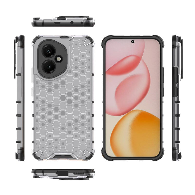 إيروريكس جراب هاتف For Honor 400 Global 156.5 مم Honeycomb مقاوم للصدمات (أبيض) - Image 4