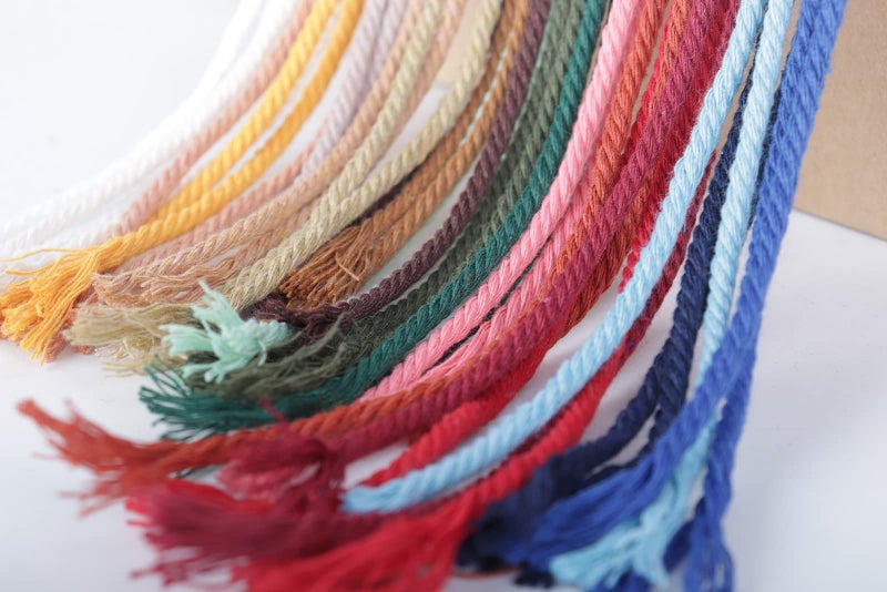 NOANTA 4mm 109yards Macrame Cord Natural Color Cotton Rope for Wall Hanging, Plant Hangers, Crafts, Knitting - Image 2