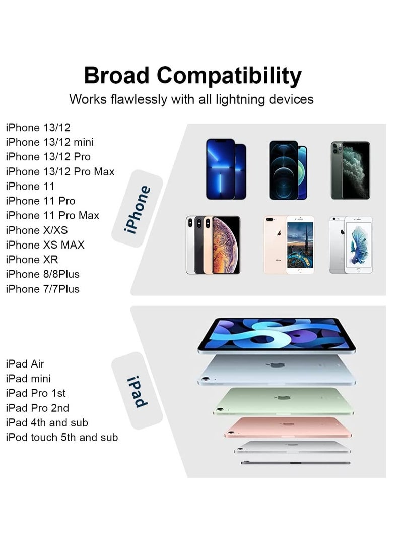 ELTRAZONE Wired Lightning Headphones Wired Earbuds for iPhone in-Ear Earphones with Microphone Volume Control Noise Isolation Earphones - Image 4