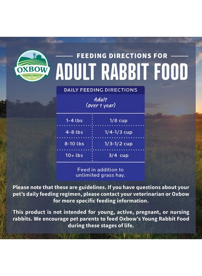 أوكسبو طعام أرانب أوكسبو جاردن سيليكت، للبالغين، مصنوع من تبن تيموثي للأرانب، حبيبات طعام الأرانب، غير معدل وراثيًا، خالٍ من الصويا والقمح، منتجات حيوانات أليفة صغيرة، صنع في الولايات المتحدة الأمريكية، غني بالألياف، كيس 8 أرطال - Image 4