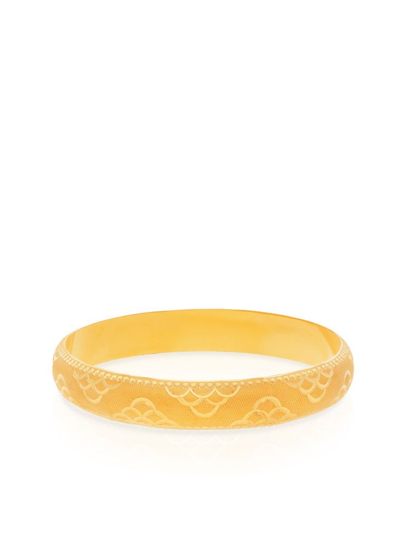 Malabar Gold and Diamonds Malabar Gold and Diamonds 22 KT 916 Purity Gold Bangle EMBNHMBC174  - Image 1