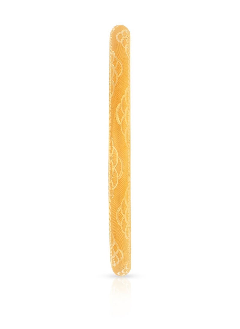 Malabar Gold and Diamonds Malabar Gold and Diamonds 22 KT 916 Purity Gold Bangle EMBNHMBC174  - Image 2