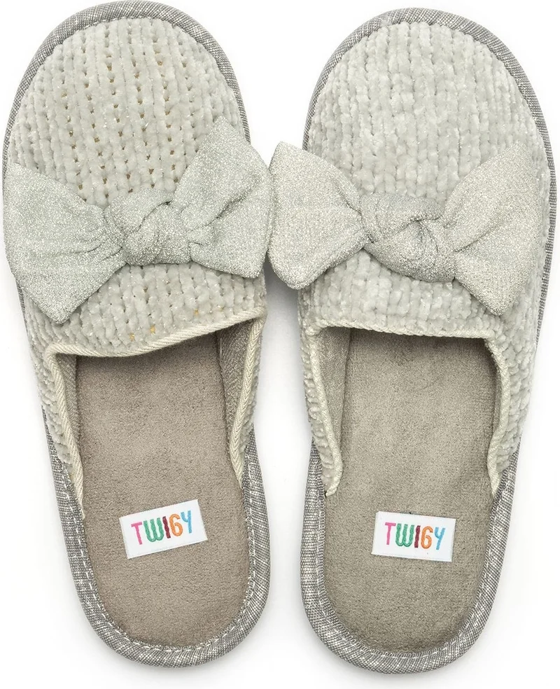 Twigy Vera Women's Home Slippers Gray 36/41 YY0075