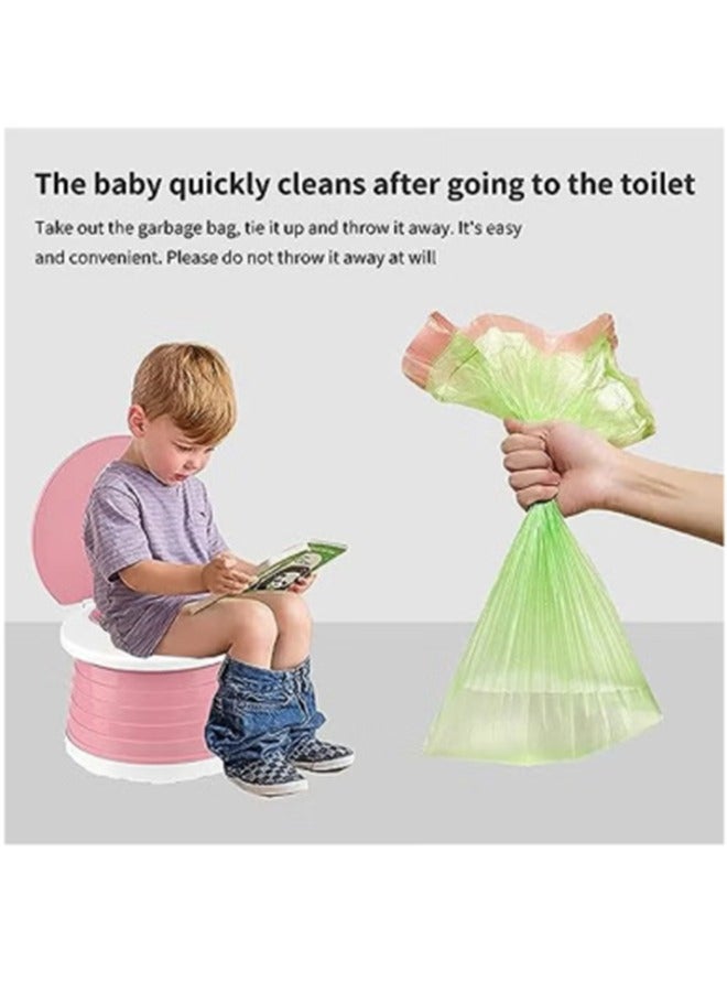 KIIUMI Travel Potty for Toddler, Portable and Foldable Toilet, Apply to Seat Emergency Toilet for Car, Camping, Outdoor, Indoor - Image 3