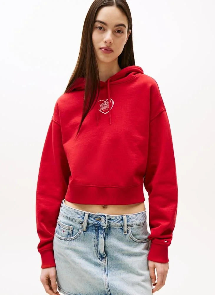 TOMMY JEANS Graphic Pullover Hoodie