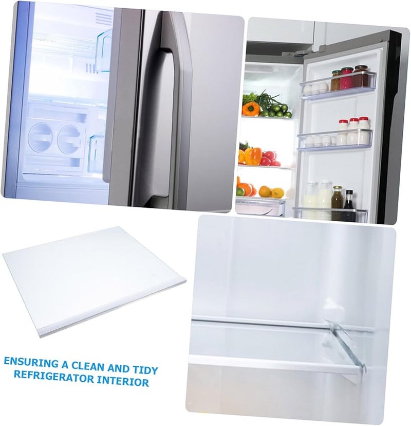 منظم رفوف الثلاجة من الزجاج المقسى 29×24×0.7 سم قابل لتعديل الارتفاع وسهل التركيب - Image 4