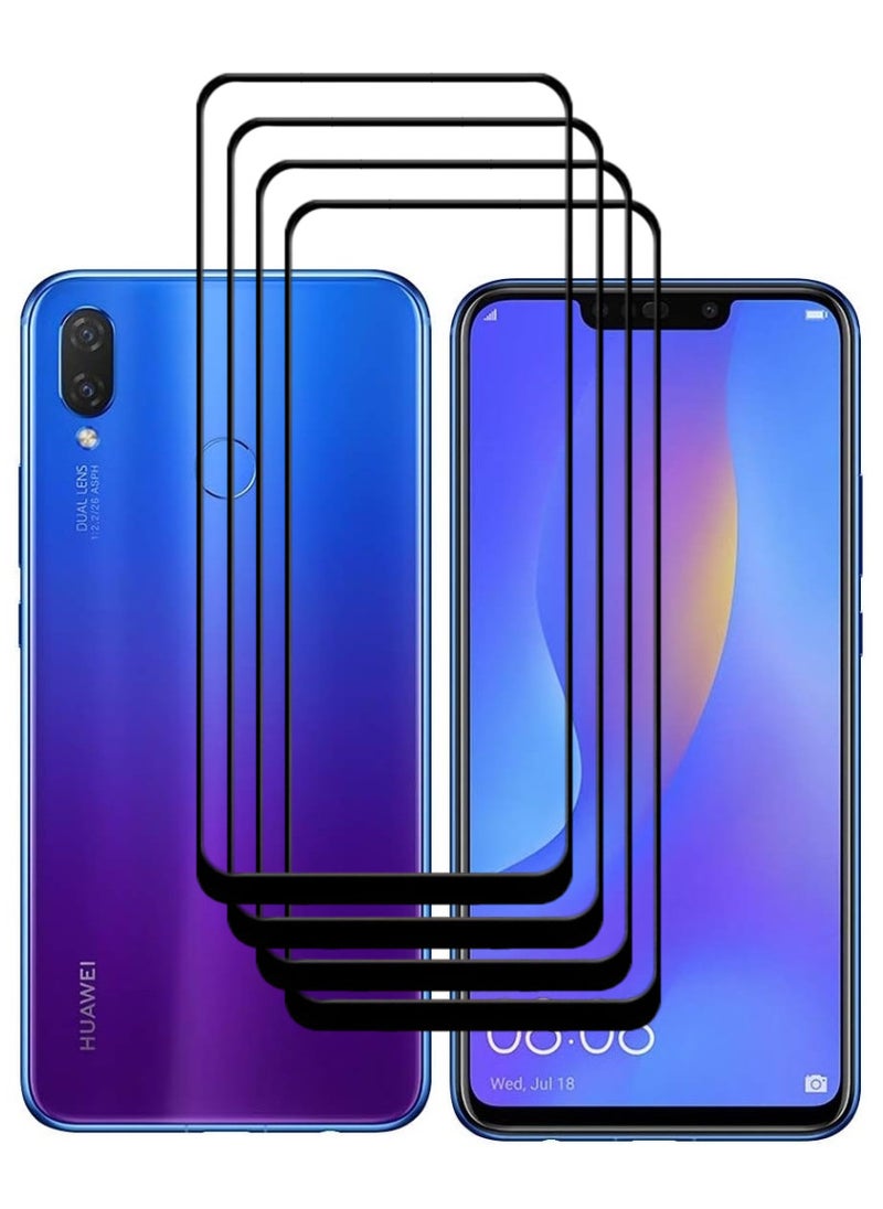 أكاليكس 4 قطع، حماية شاشة،  لهاتف هواوي نوفا 3i  ، جودة ممتازة. - Image 1