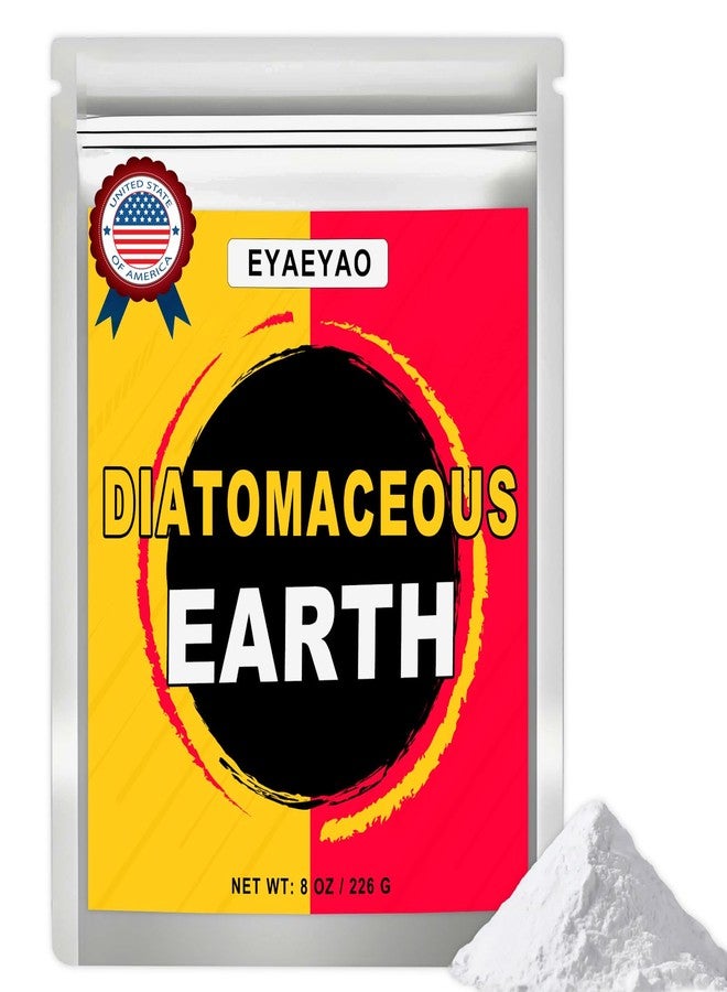 Eyaeyao Diatomaceous Earth Food Grade 8 oz - 100% Diatomaceous Powder for Pets, Dogs, Home & Garden - Safe for Humans & Animals (8 oz) - Image 1