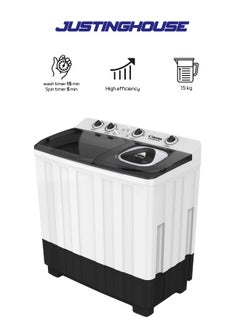 Twin Tub Washing Machine, 15 Kg - JSWM-1115