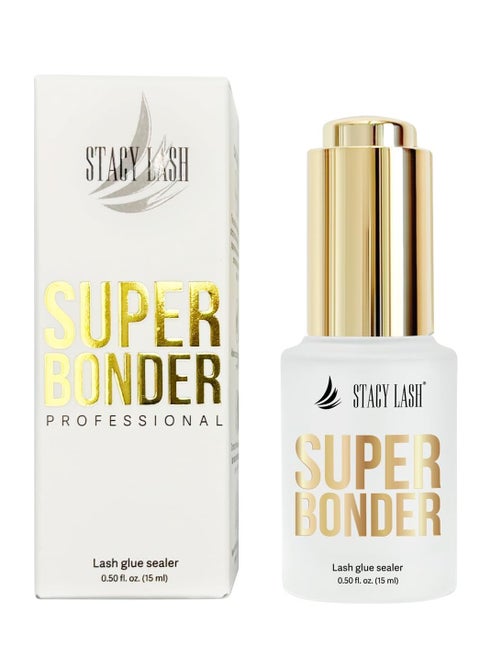 Super Bonder for Lash Extensions by Stacy Lash/Locks Eyelash Glue Fumes/Lash Extension Primer Complement/Lash Bonder for Mink Individual Lashes/Eyelash Extension Supplies