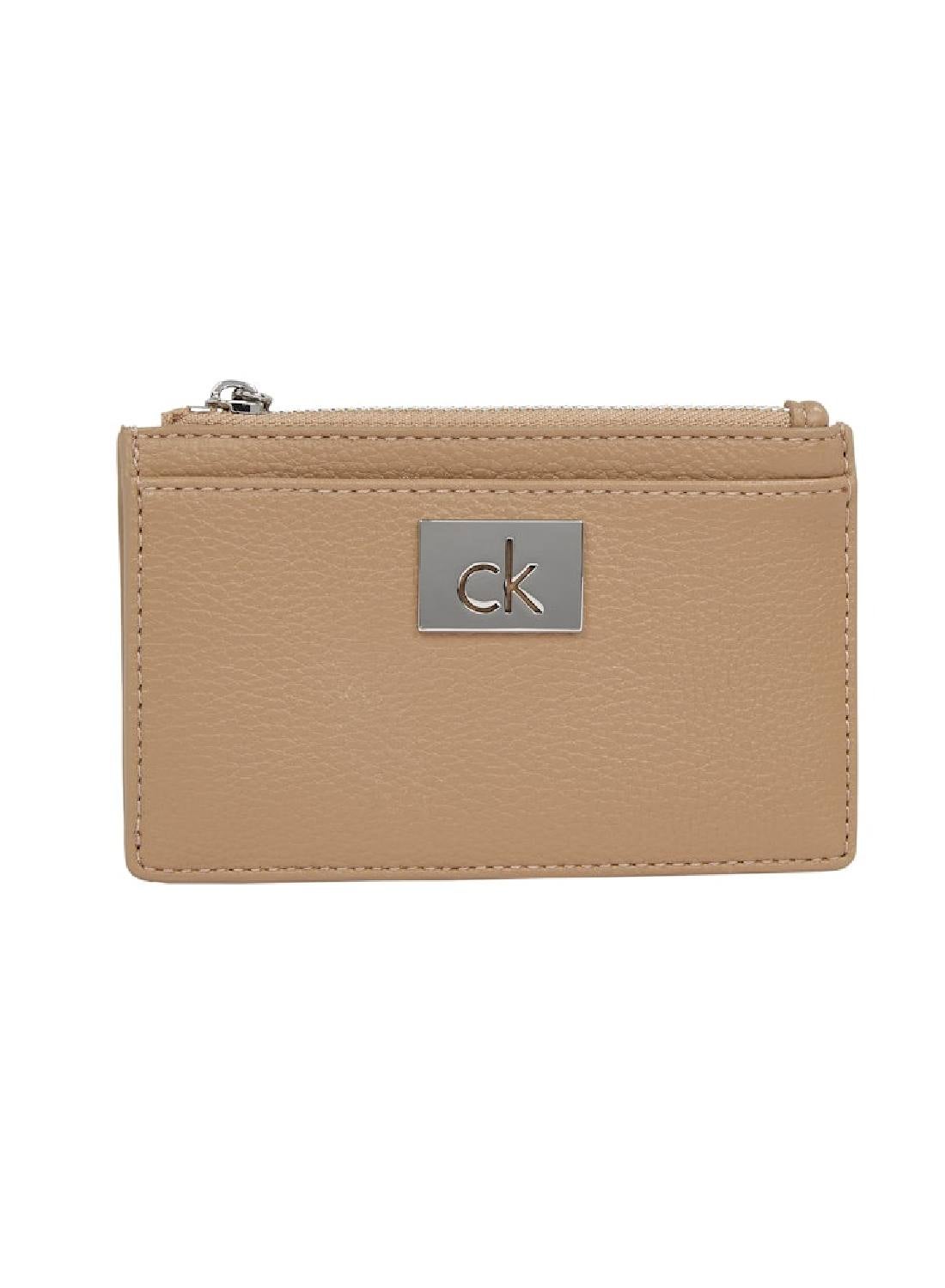 【関税込】 ロゴ装飾カードホルダー - ブラック Black Twilia Side-Zip Card Holder - CHARLES & KEITH DE