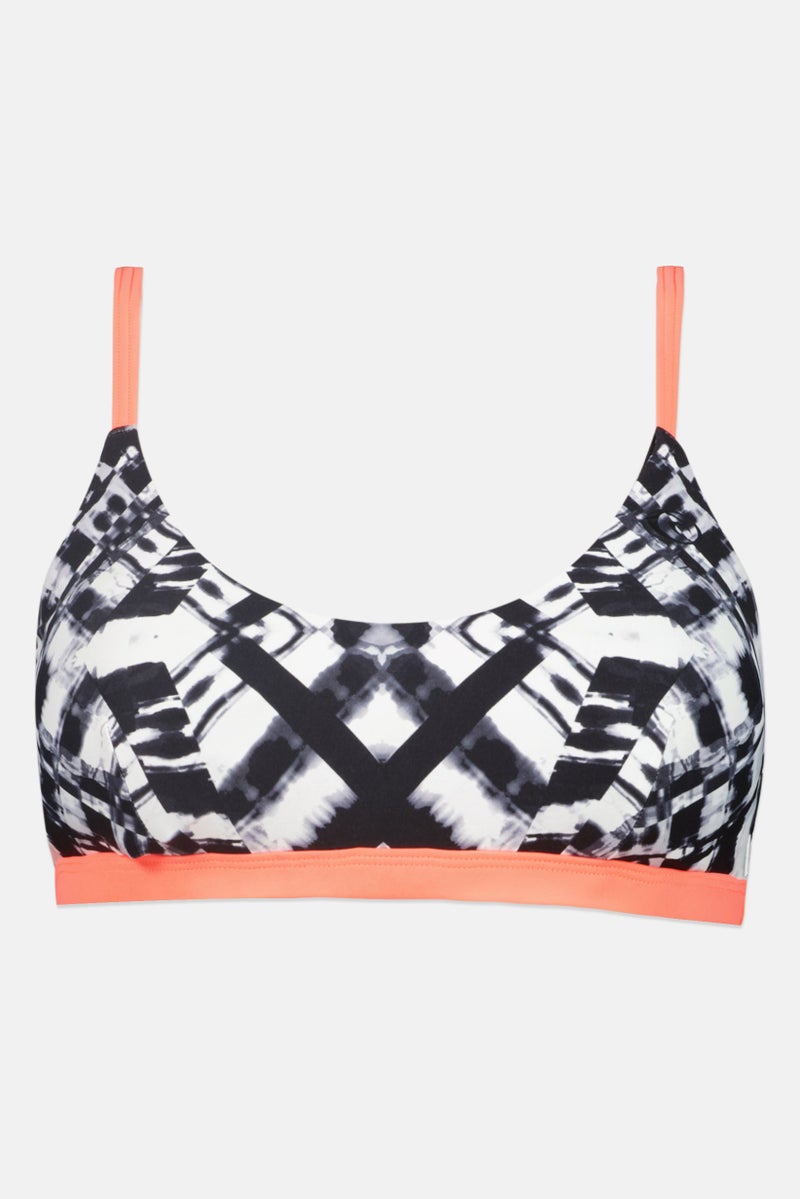 RIP CURL حمالة صدر بيكيني مبطنة بطبعة شاملة للنساء، متعددة الألوان - Image 2