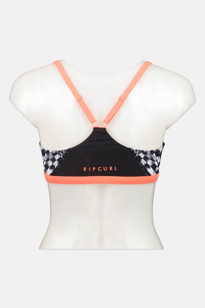 RIP CURL Women Allover Print Padded Bikini Top, Multicolor - Image 3