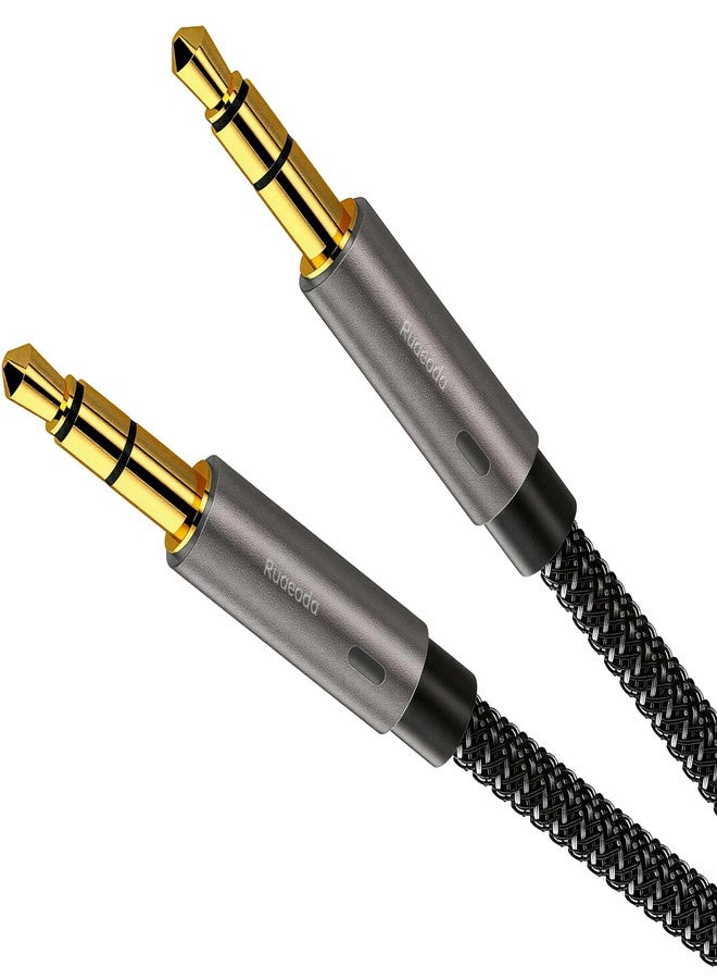 Ruaeoda Aux Cord 3 ft,Ruaeoda 3.5mm Audio Cable Male to Male Stereo Hi-Fi Sound Nylon Braided aux to aux 1/8 Cable for Headphones Car Home Stereos Speakers Tablets - Image 1