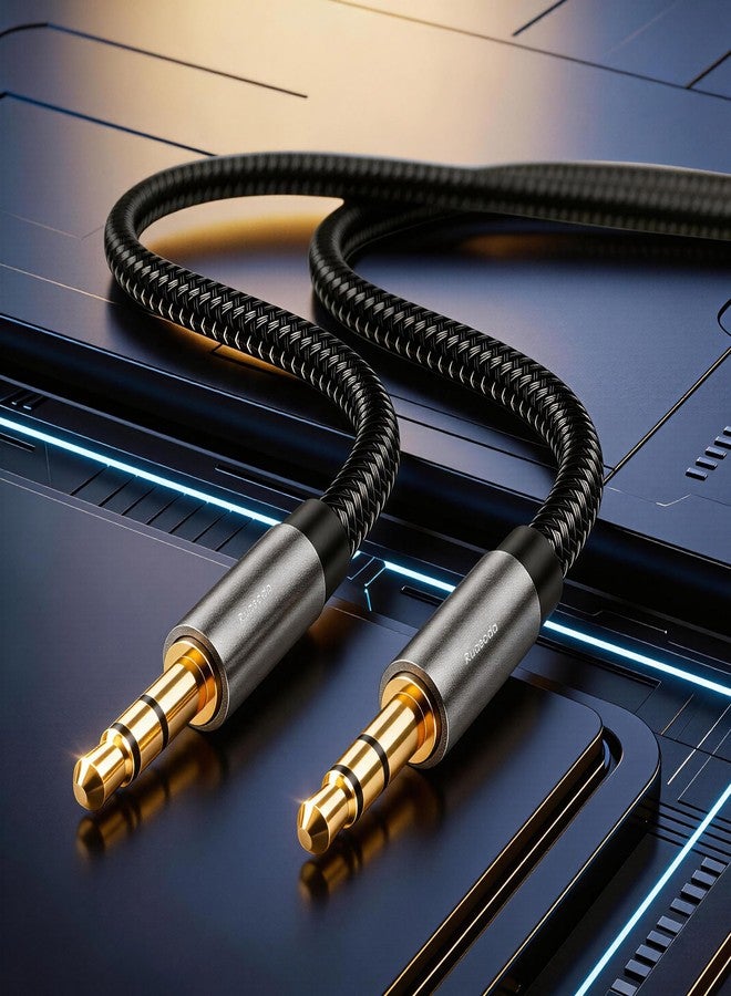 Ruaeoda Aux Cord 3 ft,Ruaeoda 3.5mm Audio Cable Male to Male Stereo Hi-Fi Sound Nylon Braided aux to aux 1/8 Cable for Headphones Car Home Stereos Speakers Tablets - Image 5
