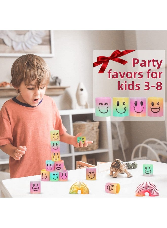 AZEN 120 Pcs Mini Spring Party Favors For Kids 3-5 4-8, Goodie Bags Stuffers For Birthday Party, Classroom Prizes Kids Prizes, Small Bulk Toys Gifts (4 Smile) - Image 5