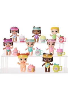 Baby Alive مجموعة دمى الأطفال Foodie Cuties Bottle Sun Series 1 Surprise Toys للبنات مقاس 3 بوصات للأطفال من سن 3 سنوات فما فوق  - Image 3