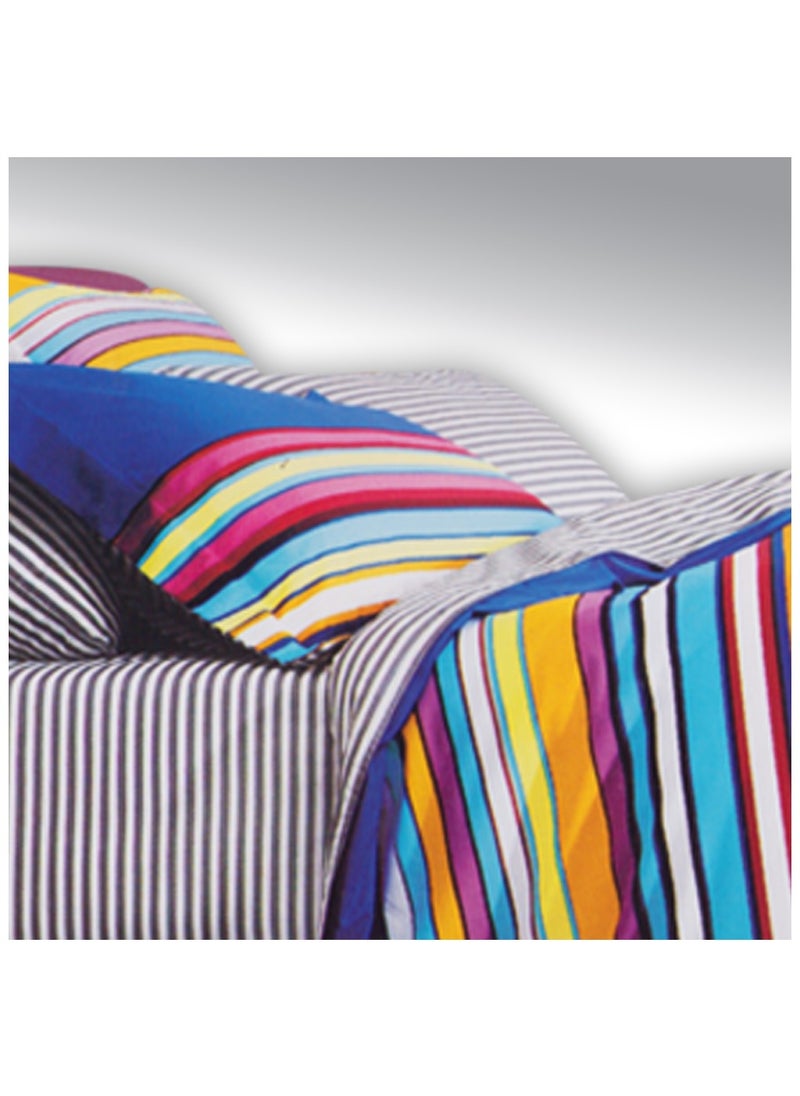 Family Bed quilt set Cotton 3 pieces size 240 x 240 cm model 133 from Family Bed  - Image 4