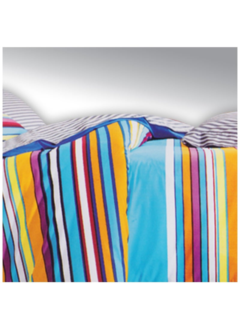 Family Bed quilt set Cotton 3 pieces size 240 x 240 cm model 133 from Family Bed  - Image 3