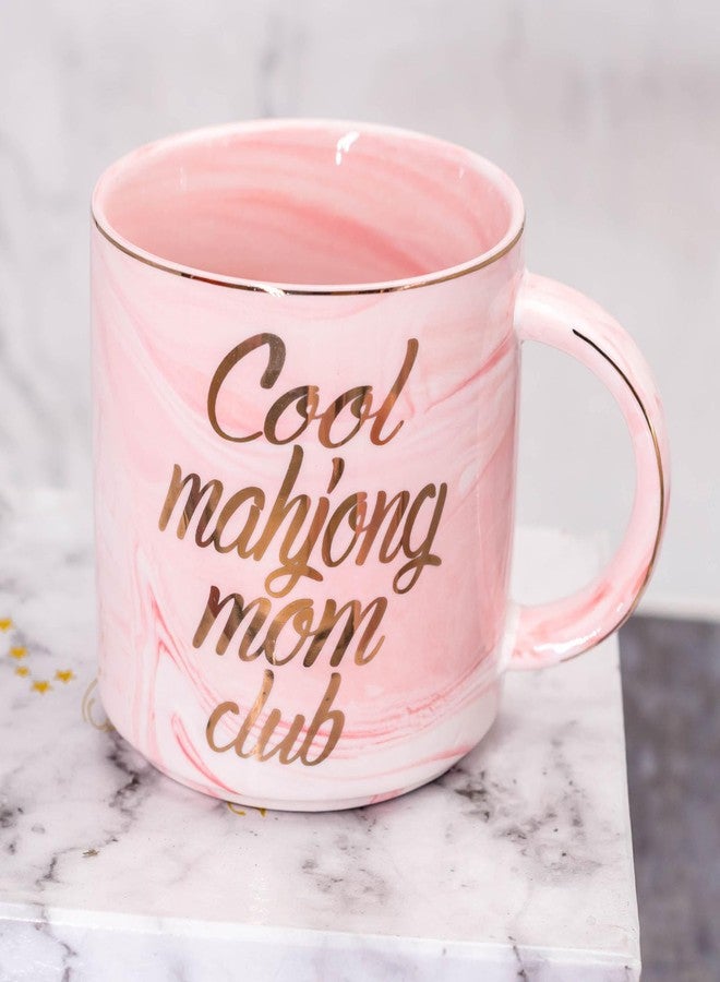 Mugpie Mahjong Mug Gifts for Mahjong Lovers - Cute Cool Mahjong Mom Club Coffee Mug - Funny Mothers Day Gifts Birthday Christmas Presents for Mahjong Player - Image 4
