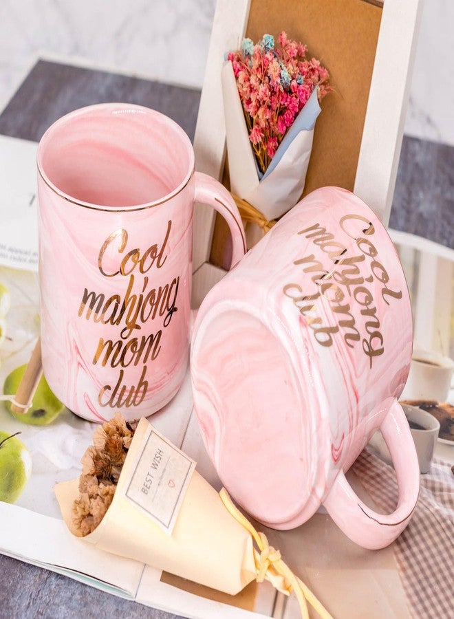 Mugpie Mahjong Mug Gifts for Mahjong Lovers - Cute Cool Mahjong Mom Club Coffee Mug - Funny Mothers Day Gifts Birthday Christmas Presents for Mahjong Player - Image 3