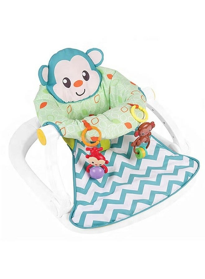 RollsTimi  Portable Baby Floor Seat,Foldable Design,Safe,Reliable And Colorful - Image 1