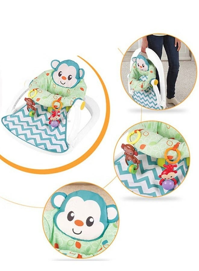RollsTimi  Portable Baby Floor Seat,Foldable Design,Safe,Reliable And Colorful - Image 4