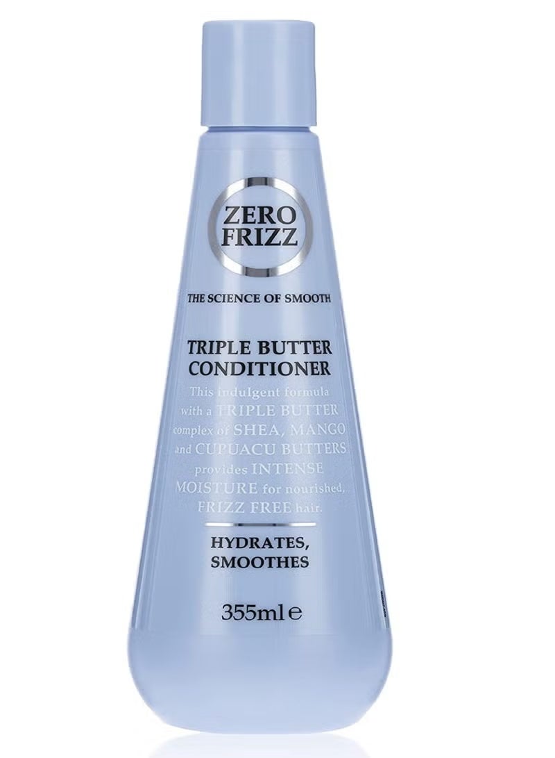 ZERO FRIZZ TRIPLE BUTTER CONDITIONER 355ML