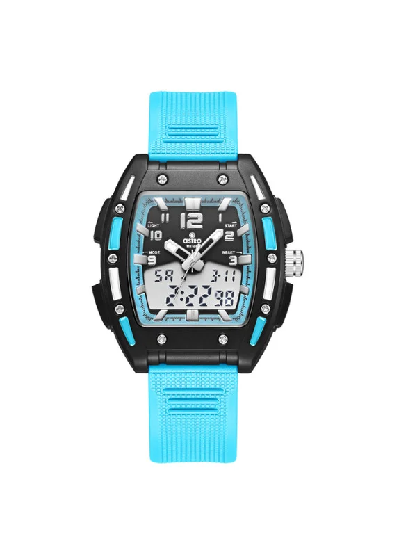 أسترو Astro A24804-PPLB Kids Analog-Digital Display Watch & Polyurethane Strap Blue